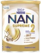 Nestle Nan Supreme 2 opvolgmelk - 800g - vanaf 6 maanden