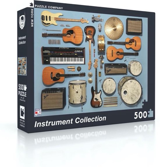 Jim Golden Instruments Instrument Collection - NYPC Jim Golden Collectie Puzzel 500 Stukjes | bol