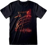 A Nightmare On Elm Street Heren Tshirt -M- Poster Zwart