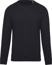 Kariban Heren Organische Raglan Sweatshirt (Franse Marine Heide)