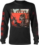 Voivod Longsleeve shirt -S- War & Pain Zwart