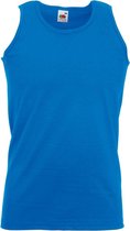 Fruit Of The Loom Heren Atletisch Mouwloos Hemd / Tanktop (Royaal Blauw)