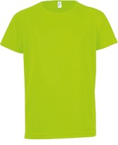 SOLS T-shirt à manches courtes unisexe sportif pour Enfants/ Enfants (vert néon)