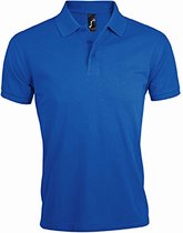 SOLS Heren Prime Pique Poloshirt met korte mouwen (Koningsblauw)