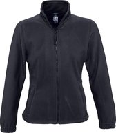 SOLS Dames/dames North Full Zip Fleece Jacket (Houtskool)