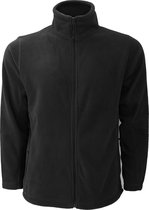 Russell Heren Full Zip Outdoor Fleece Jacket (Zwart)