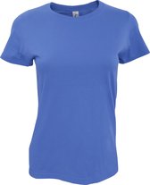 SOLS Dames/dames Imperial Heavy Short Sleeve T-Shirt (Denim)