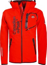 Canadian Peak Softshell Jas Heren Rood Tubis - XL