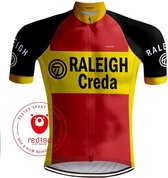 Retro Wielershirt TI-Raleigh rood - REDTED (5XL)