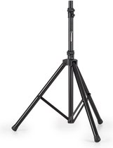 Speaker Alu luidsprekerstatief driepoot 130-200 cm 35 mm flens aluminium zwart