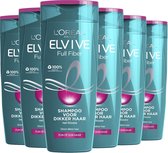 Bol.com L’Oréal Paris Elvive Full Fiber Shampoo - 6x250 ml - Voordeelverpakking aanbieding