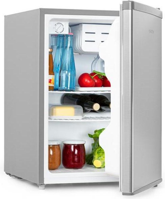 Cool Kid mini-koelkast met vriesvak 66 liter 42 dB A+ rvs | bol.com