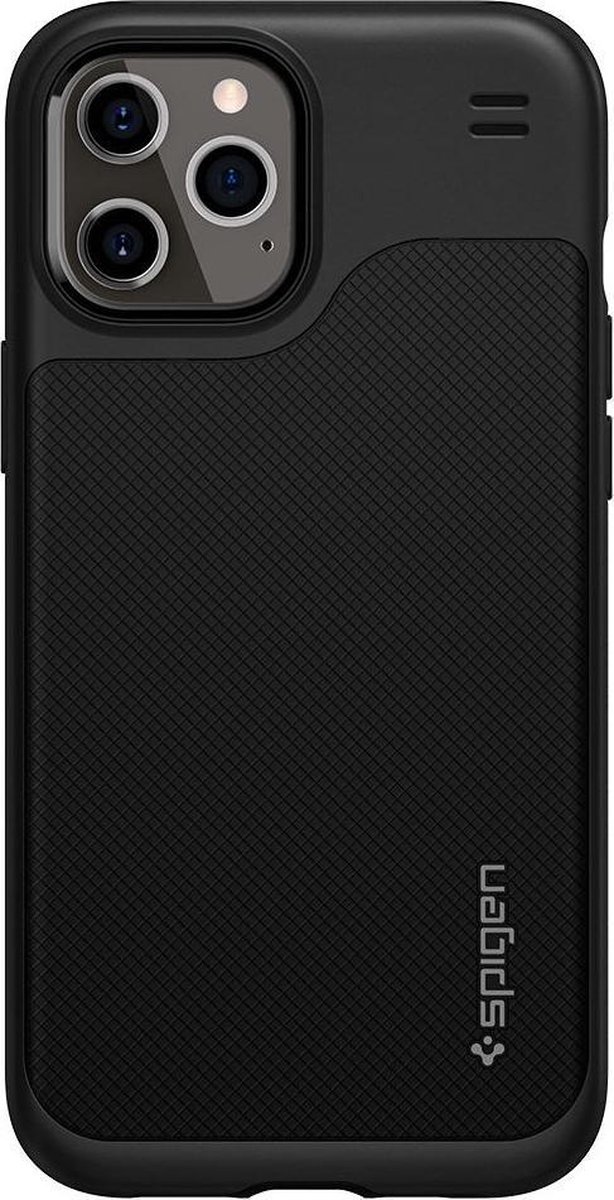 Spigen Hybrid NX Hoesje Geschikt voor Apple iPhone 12 Pro Max Zwart