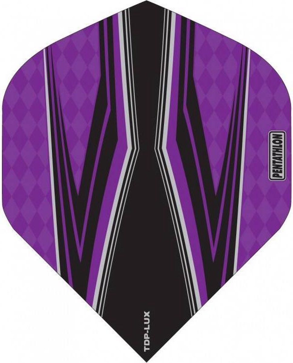 Pentathlon TDP LUX Vision Black/Purple - Dart Flights