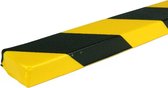 PRS stootrand vlakprofiel model 43 – geel-zwart – 1 meter – Geel & Zwart