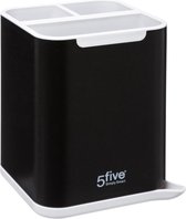 Five®  Keukengerei houder   - Zwart - Sorteervakken & Decoratief