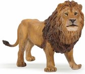 Plastic speelgoed figuur leeuw 14 cm