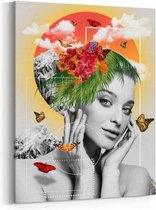 Schilderij - Inspiration artwork. Beauty, fashion — 70x100 cm