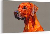 Schilderij - Vector hond 1 — 100x70 cm