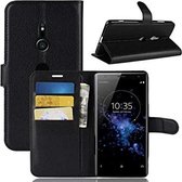 Sony Xperia XZ3 Hoesje Wallet Case Zwart