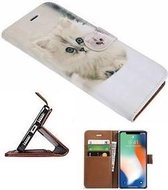 iPhone XS Max Hoesje Wallet Case Poes