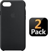 Telefoonhoesje - Back Cover - Geschikt Voor Apple IPhone 8 - Zwart