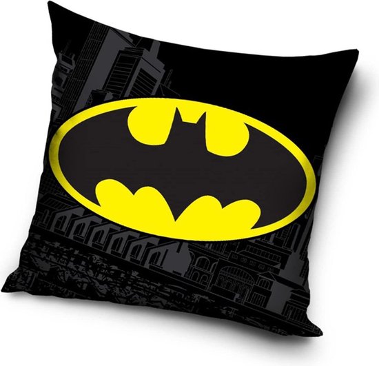Dc Comics Kussen Batman Jongens 40 Cm Polyester Zwart