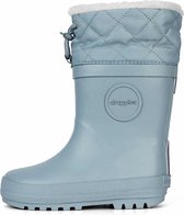 Druppies Regenlaarzen Gevoerd - Winter Boot - Lichtblauw - Maat 25