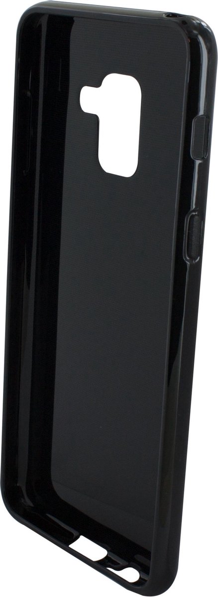 Mobiparts Classic TPU Case Samsung Galaxy A8 (2018) Zwart hoesje