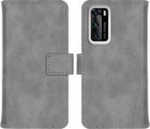 iMoshion Luxe Booktype Huawei P40 hoesje - Grijs