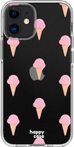 HappyCase Apple iPhone 12 Mini Hoesje Flexibel TPU Ijsjes Print