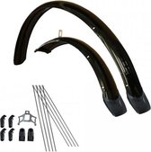 Spatbordset 28 inch kunststof - 58 mm inclusief