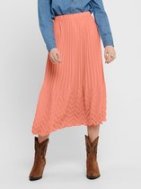 Only rok onlkelina midi skirt wvn Abrikoos-36