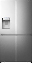 Hisense Amerikaanse koelkast | Model RQ760N4AIF | Vrijstaand | 585 liter | RVS | No Frost