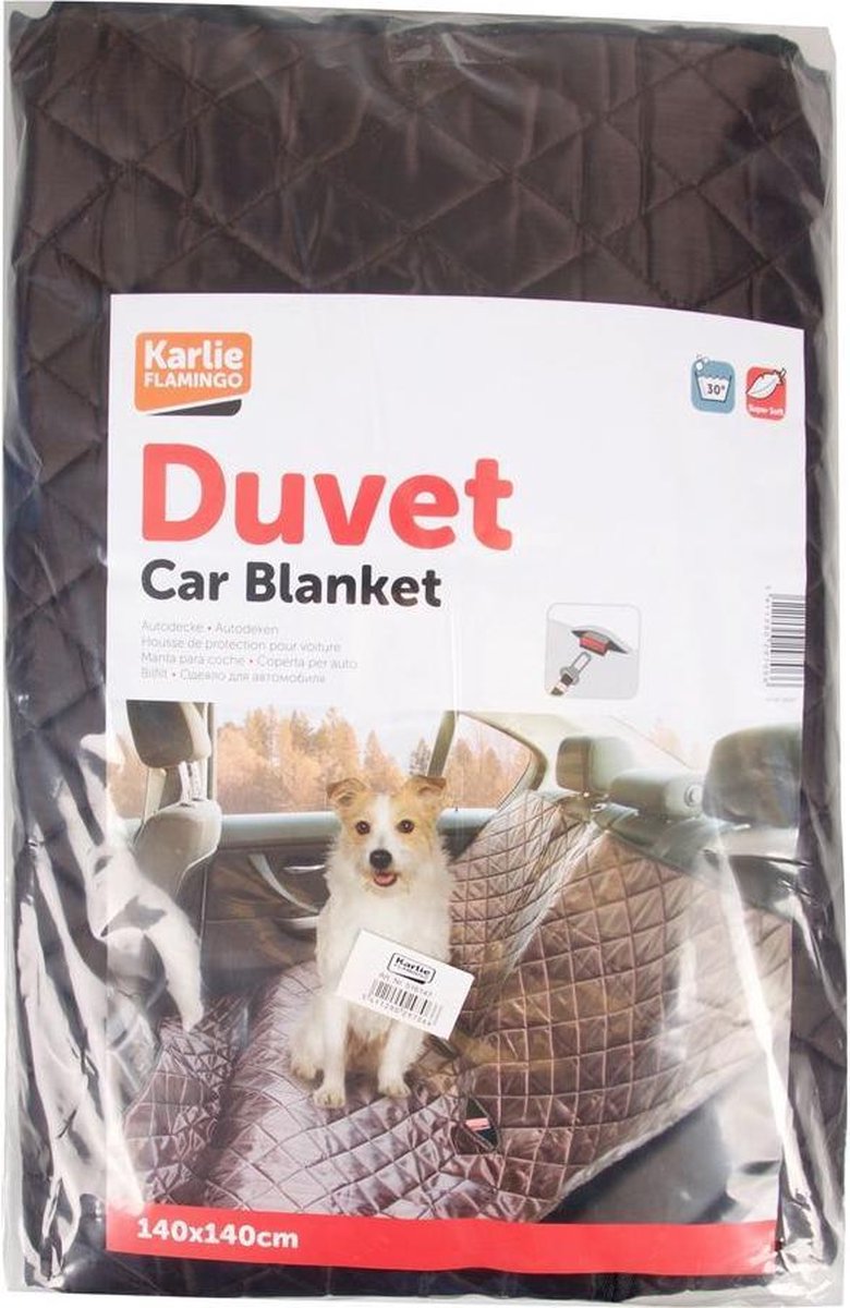 Couverture protectrice de voiture pour un chien 140x140 cm