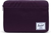 Herschel Anchor Laptophoes 13" inch - Blackberry Wine | Macbook - Sleeve / Case / Hoes - Fleece Voering - Verstevigd Exterieur - Licht - Compact  -  Bordeaux