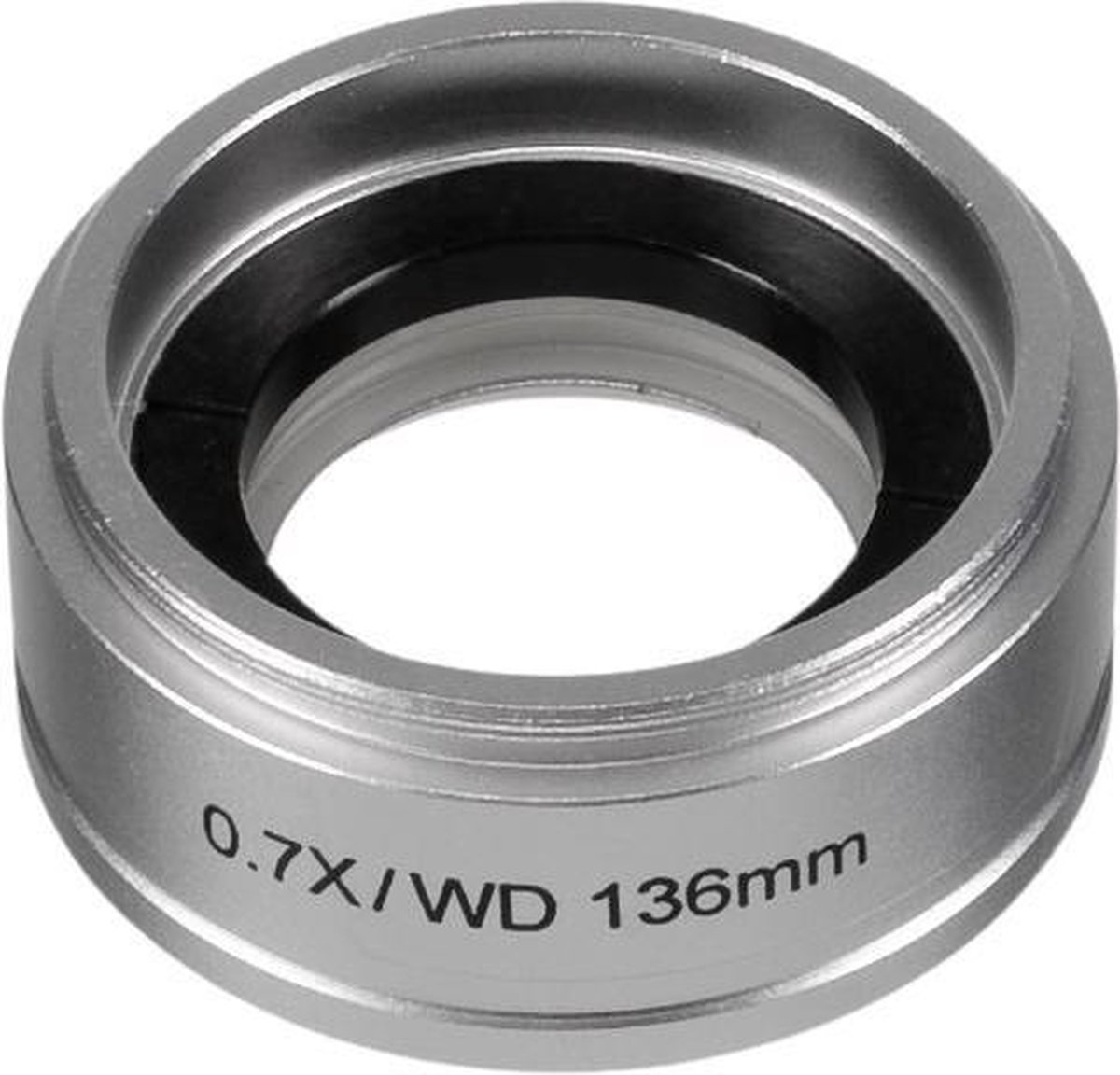 Bresser Microscoop Lens Etd-201 0,7x Aluminium Zilver