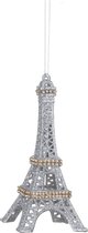 House Of Seasons Kerstboomhanger Eiffeltoren 5,5 X 3 Cm Zilver