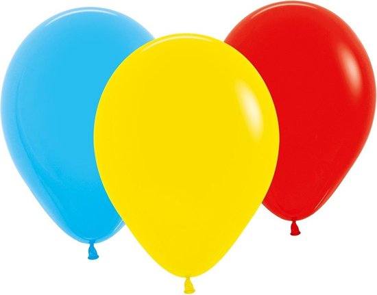 Toezicht houden luisteraar aankomst Tib Ballonnen 18 Cm Latex 25 Stuks | bol.com