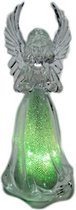 Peha Kerstengel Led 5 X 11 Cm Zilver/groen