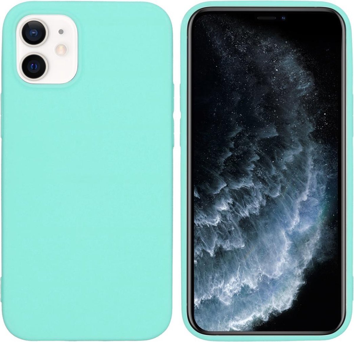 Iphone 12 Mini Case Siliconen Hoesje