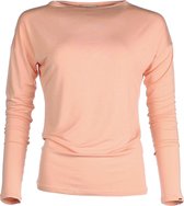 The Vintage Longsleeve Shirt - Apricot (zalm) - Medium - bamboe kleding dames