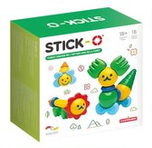 Stick-O Bosvriendjes - magnetisch speelgoed - 20 modellen - speelgoed 1 jaar - peuter speelgoed jongens en meisjes - baby speelgoed - speelgoed jongens 2 jaar