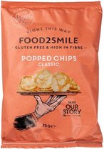 Food2Smile - Popped chips classic - Naturel - Glutenvrij - 75g