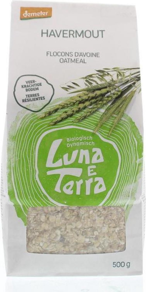 Luna E Terra Havermout bio 500 Gram