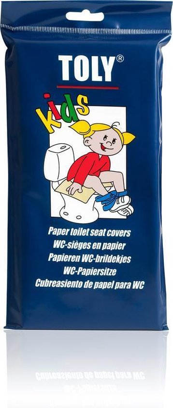 Toly - WC-brildekjes - Kinderen - 30 Stuks - Papier