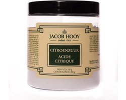 Jacob Hooy Citroenzuur pot 200 Gram