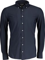 Hensen Overhemd - Extra Lang - Blauw - XL