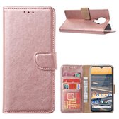 Nokia 5.3 - Bookcase Rose Goud - portemonee hoesje