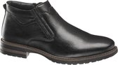 Easy Street Heren Zwarte geklede schoen rits - Maat 45